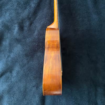 Extremely Rare Jonah Kumalae Hawaiian Solid Koa Soprano Ukulele with Cigar Label image 8