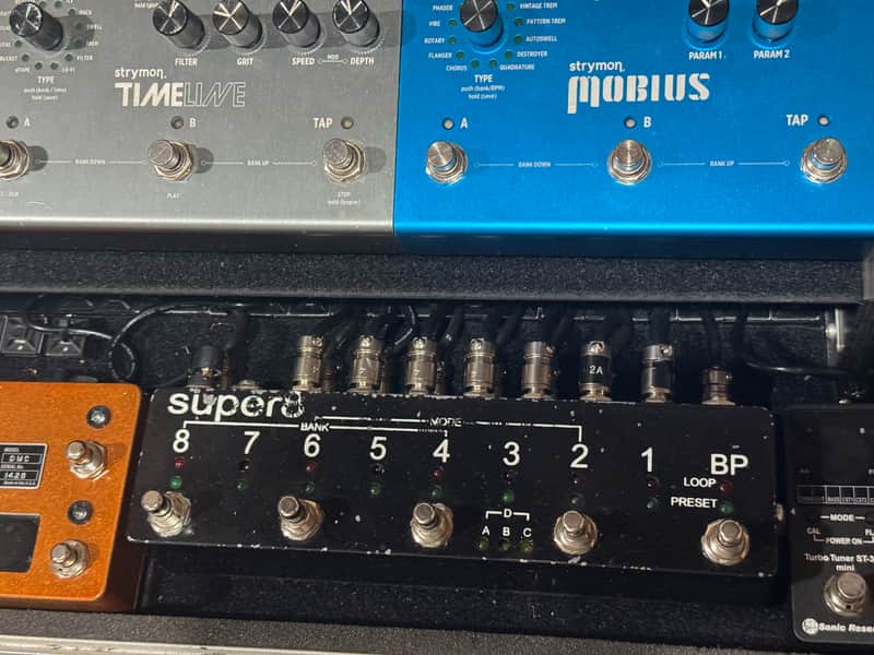 BYOC Super 8 True Bypass Programmable Looper Switcher Alchemy Audio Assembled! image 1