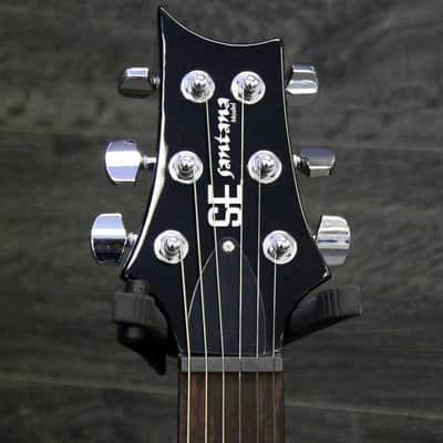 PRS Paul Reed Smith SE Carlos Santana Signature Electric Guitar Sapphire Finish with Gig Bag image 4