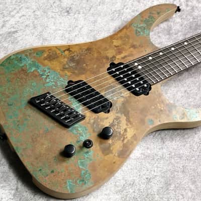 Ormsby Guitars Custom Shop HYPEMACHINE COPPER 7 -Exhibition Model at NAMM2020!!!   Real copper top!! image 6