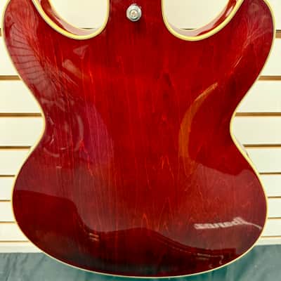 Ibanez Artcore AS73-TCR Semi Hollowbody Electric, Trans Red - Pre Owned image 7