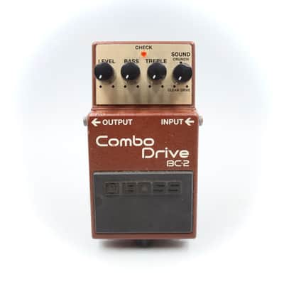 Boss BC-2 Combo Drive With Original Box Distortion Guitar Effect Pedal image 2
