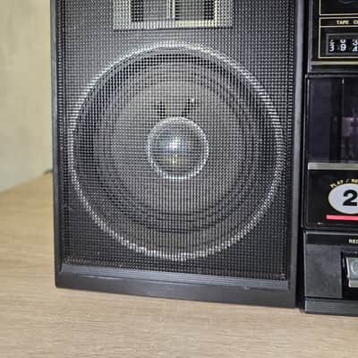 SILVER SR 2040 Rare Vintage Cassete Boombox Japan Retro Warranty SILVER image 14