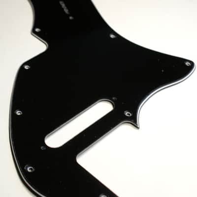 Left-handed 69 Telecaster Tele Thinline Re-Issue Style Guitar Pickguard 3ply black image 2