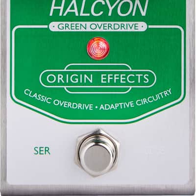 Origin Effects Halcyon Green Overdrive Effects Pedal image 1