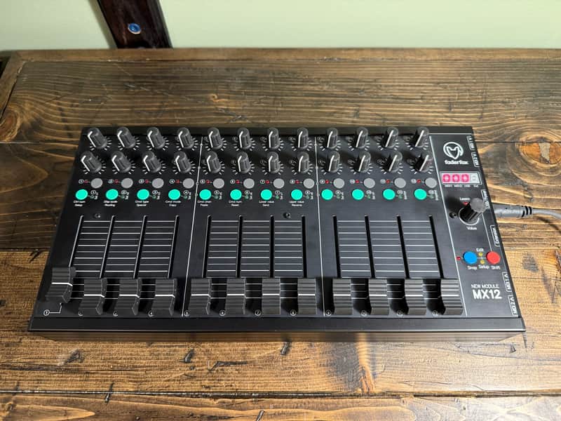 Faderfox MX-12 Compact MIDI Controller + Desk Stand - Excellent Condition image 1