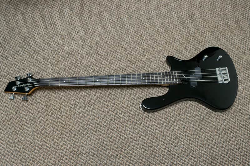Washburn T12 Taurus Electric Bass Guitar Black | Reverb