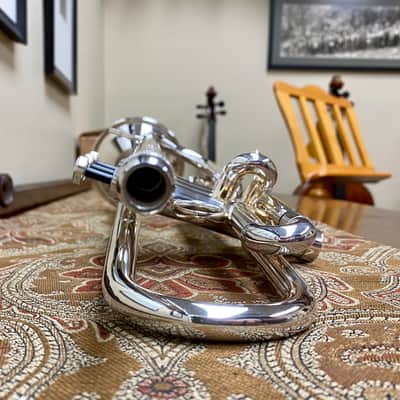 Antoine Courtois 'Evolution IV' Silver-Plated Pro-Level Trumpet image 6