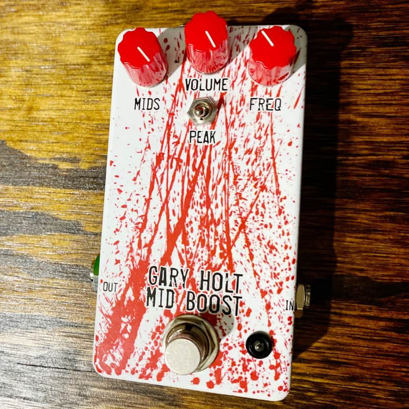 Pro Tone Pedals Gary Holt Signature Mid Boost 2020 Blood Blemished image 1