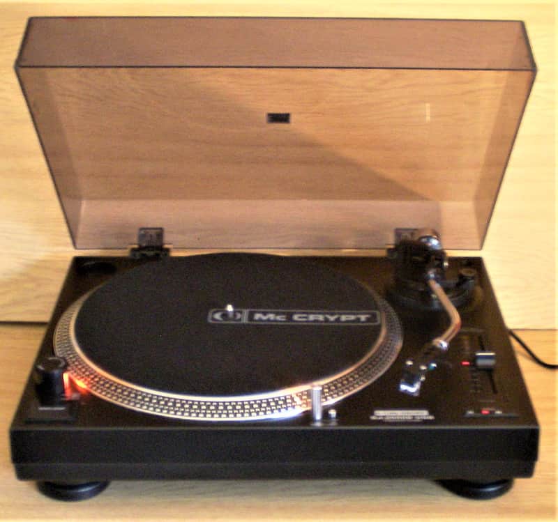 DJ-Turntable Mc. Crypt DJ-2650D USB, DirectDrive, neues robustes Abtast-System, SME-kompatibel~~wNEU image 1
