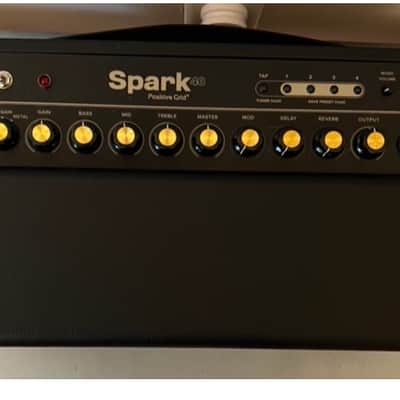 Positive Grid Spark 40 40-Watt 2x4" Modeling Guitar Combo 2020 - Present - Black image 2