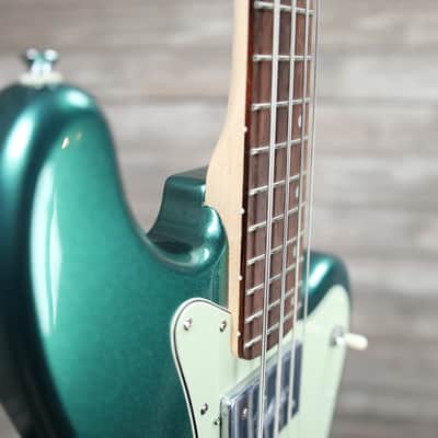 Squier by Fender Paranormal Rascal HH Bass - Sherwood Green (0414-SR) image 8