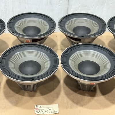 JBL Professional 2262H 12" 8 Ohm Woofer Speaker #001 (LOT OF 8) THS image 4