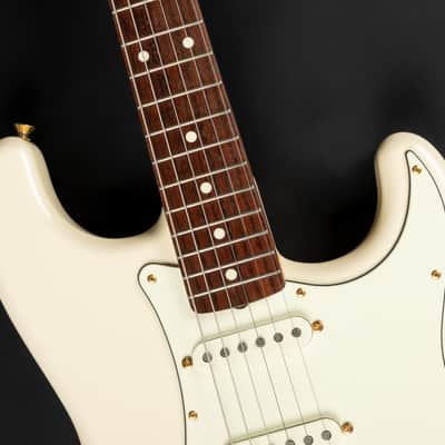 2019 Fender Made in Japan Traditional '60s Daybreak Stratocaster - Olympic White | MIJ Limited Edition 1 / 250 Custom Shop Pickups Obsidian Wire Blender Gotoh Locking Tuner image 18
