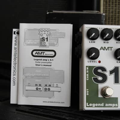 AMT Electronics S1 Legend Amps – JFET guitar preamp image 1