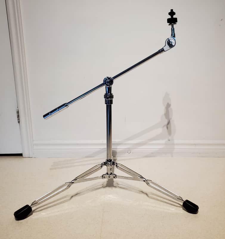Vtg 1970's-1980's Boom Cymbal Stand Custom Low Profile Ride Cymbal - Mint Clean image 1