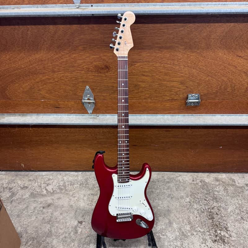 Warmoth/Fender Baritone 2022 - Candy Apple Red image 1