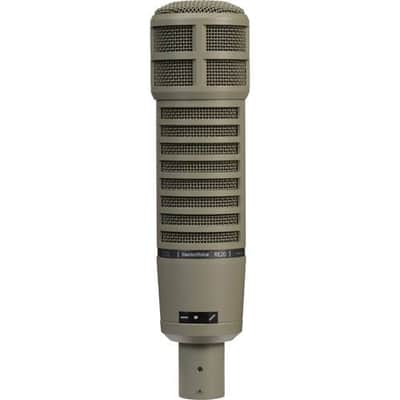 Electro-Voice RE20 "Classic" Variable-D Dynamic Cardioid Studio Microphone with Electro-Voice 309A Suspension Shock Mount image 2