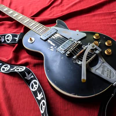 Gibson Les Paul Neil Young "Old Black" Style Replica Relic W/ Case Heavy Aged From Dax&Co. W/ COA! image 1