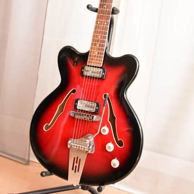 Höfner 4600 verythin – 1965 german vintage thinline archtop guitar image 4