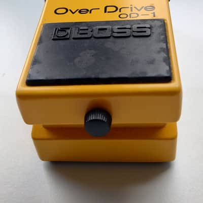 Vintage Boss OD-1 Over Drive #500 JRC4558D (Black Label) 1977 - 1985 image 3