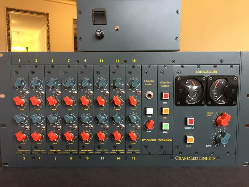 Chandler Limited Mini Rack Mixer w/ PSU-2 Power Supply image 1