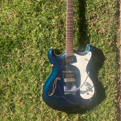 Mosrite Combo  Late 60s Metallic green image 1