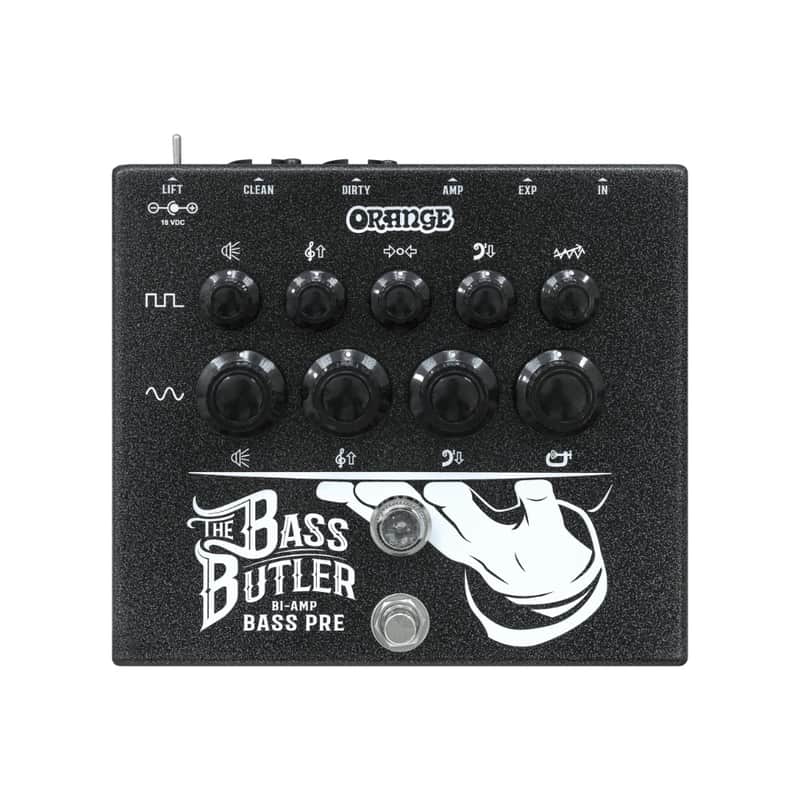 Orange Bass Butler Bi-Amp Bass Preamp Pedal image 1