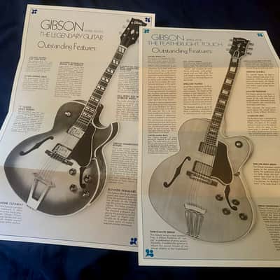 1970 Gibson Showcase catalog Byrdland 175 D image 2