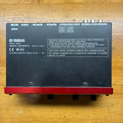 Yamaha UW500 USB Audio MIDI Interface - Red/Silver image 3