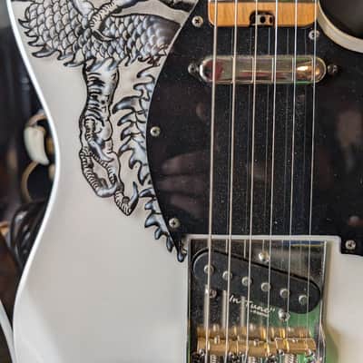 VALKENBURG USA Doubleneck Tele strat DRAGON GUITAR image 2