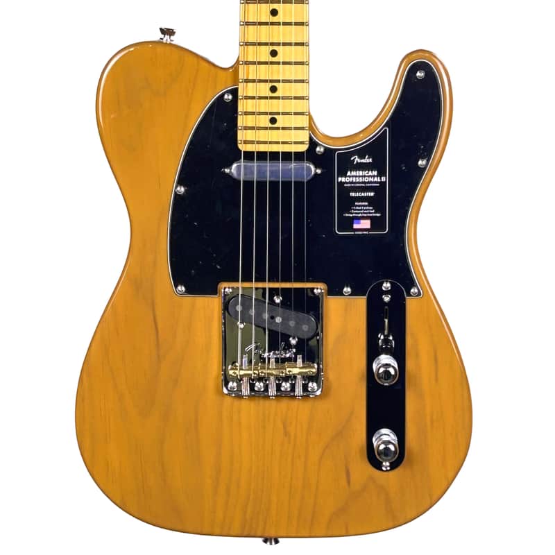 Fender American Professional II Telecaster, Maple Fingerboard, Butterscotch Blonde - 6320 image 1