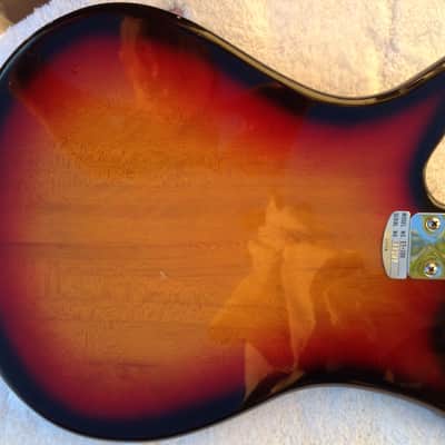 Teisco ET-200 (Tulip) 1960's Sunburst image 7