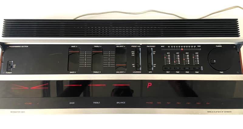 Amplificateur Tuner Récepteur Haut de Gamme BANG & OLUFSEN BeoMaster 2400 Hifi