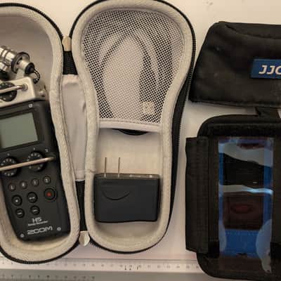 Zoom H5 Handy Recorder + XYH-5 Capsule, Hard Case, JJC Field Case & Power Adapter