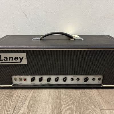 Laney pre supergroup all tube lead head rare 60s - grey rare image 2
