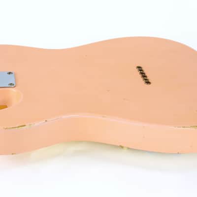 2011 Fender DALE WILSON Custom Shop Masterbuilt 60's Telecaster Thinline Relic - Shell Pink, Abby Ybarra Pups! image 22