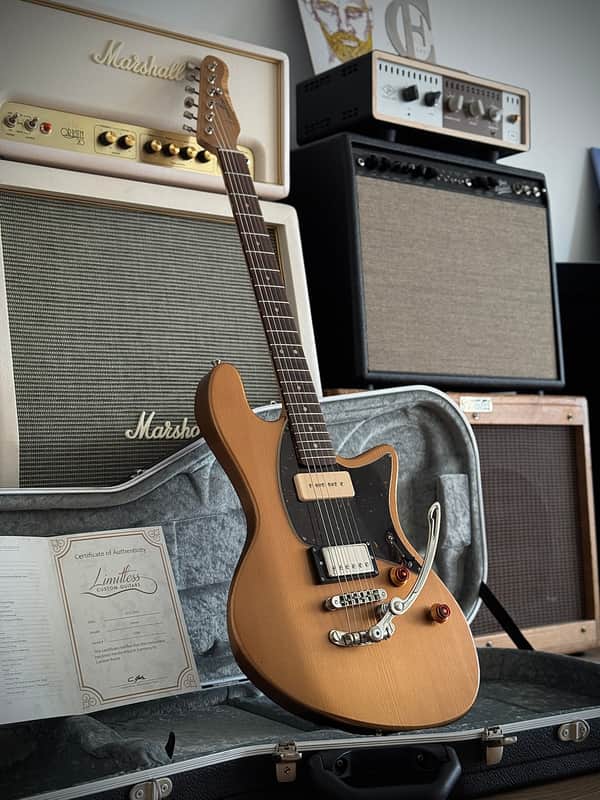 Limitless Sonora Gold "VOS" - Roasted Pine Body! Häussel Pu´s, Roasted Body&Neck, 10"-14" Radius uvm. ​ 2022 - Aged Gold image 1