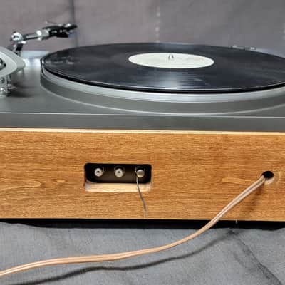 Pioneer PL-50A Auto Return / Cut Turntable / Record Player with Wood Base (video) image 6