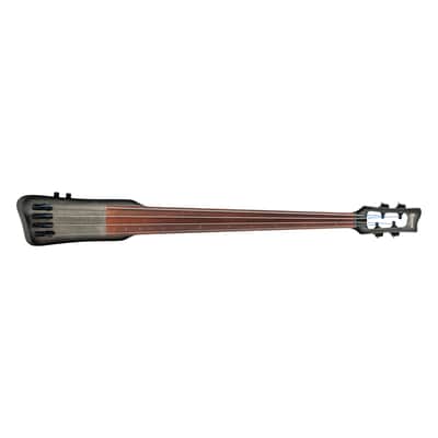 Ibanez UB804 Electric Upright Bass Black Ice Burst Low Gloss image 2