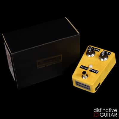 Shin's Music Fun Face Silicon Fuzz Pedal - Yellow Suede image 5