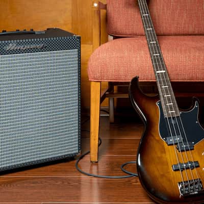 Ampeg RB-112 Rocket Bass 100-Watt 1x12" Bass Combo - Blue Check image 7