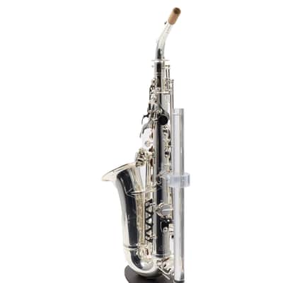 C.G. Conn Model CAS411S Alto Saxophone in Silver Plate SN AJ00324042 EXCELLENT image 13