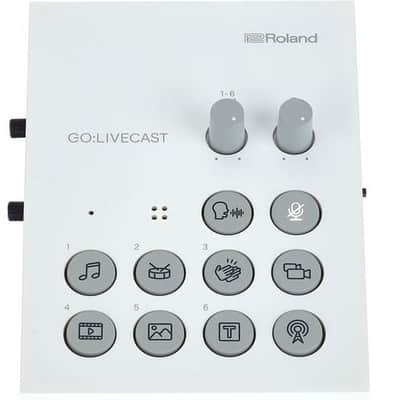 ROLAND Go:Livecast studio streaming audio/video image 2