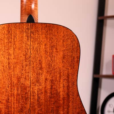 VERY RARE Martin USA D-18 Standard Y25 Dreadnought - Flame Mahogany Neck, Natural image 10