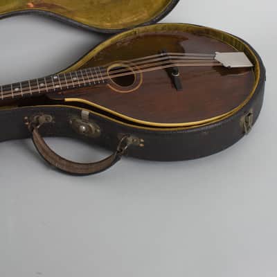 Gibson  Style A Carved Top Mandolin (1920), ser. #58513, original black hard shell case. image 13