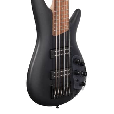 Ibanez SR306E 6 String Electric Bass Weathered Black image 9