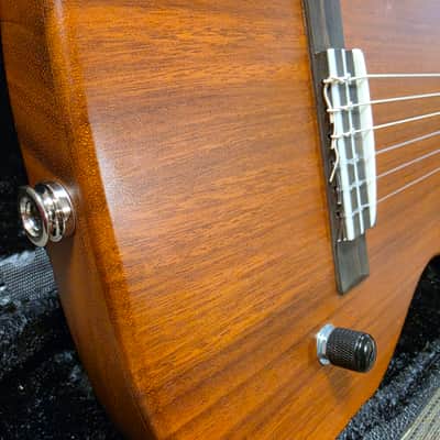 Pono BE-6 Acacia Electric Guilele Guitarlele 6 String Baritone Ukulele With Ko’olau Hardshell Case image 11