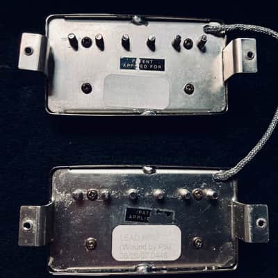 Gibson Burstbucker Pro Humbucker Set 2007 (Rhy and Lead) ‘Wound By PS’ - Nickel Covers image 2