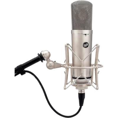 Warm Audio WA-87R2 FET Studio Vocal Condenser Microphone w/Wooden Storage Case, Hard Mount, & Shock Mount image 4